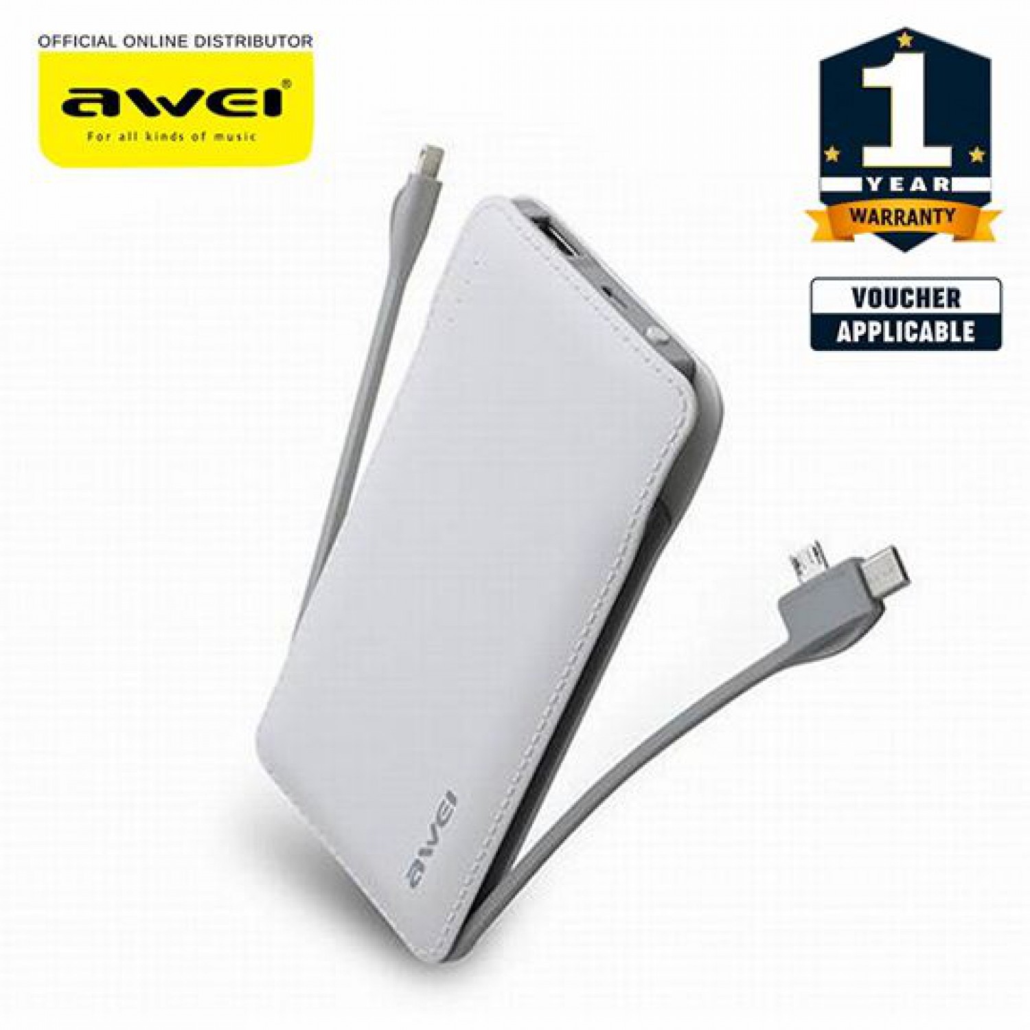 Awei P10K 6000 mAh Power Bank