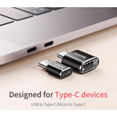 OTG USB Type-C Adapter Male to Micro USB Female Type C Connector for Macbook Oneplus 6t Huawei Mate 20 P20 Pro Converter