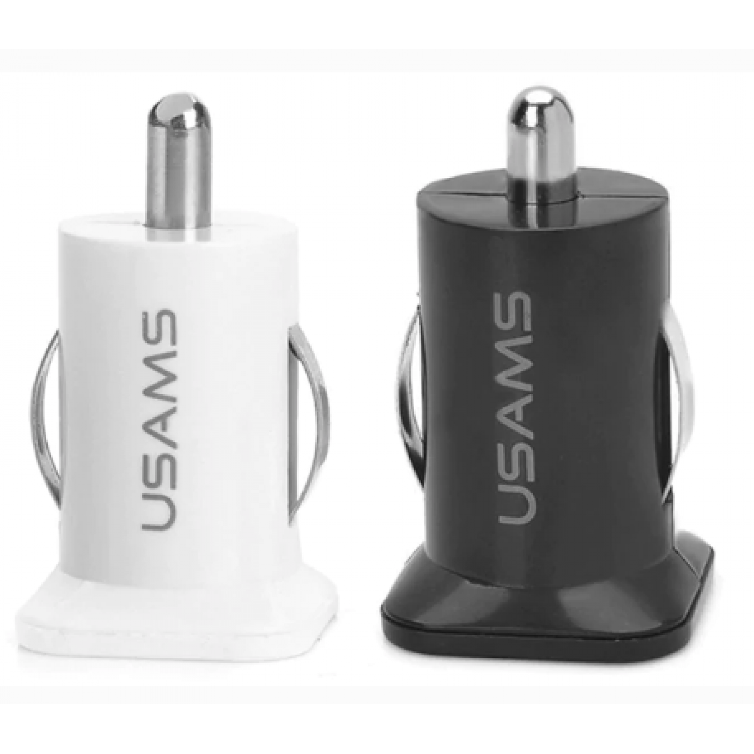 USAMS Dual USB Port Car Charger - BLACK