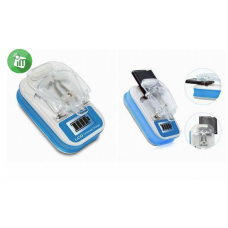 U034 Universal LCD External Wall Battery Charger with USB Port