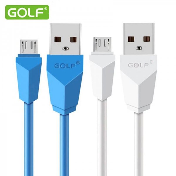 GOLF Android Color Diamond Data Cable USB Data Transmission Charging 2A Universal Explosion Models - 0.9 M 