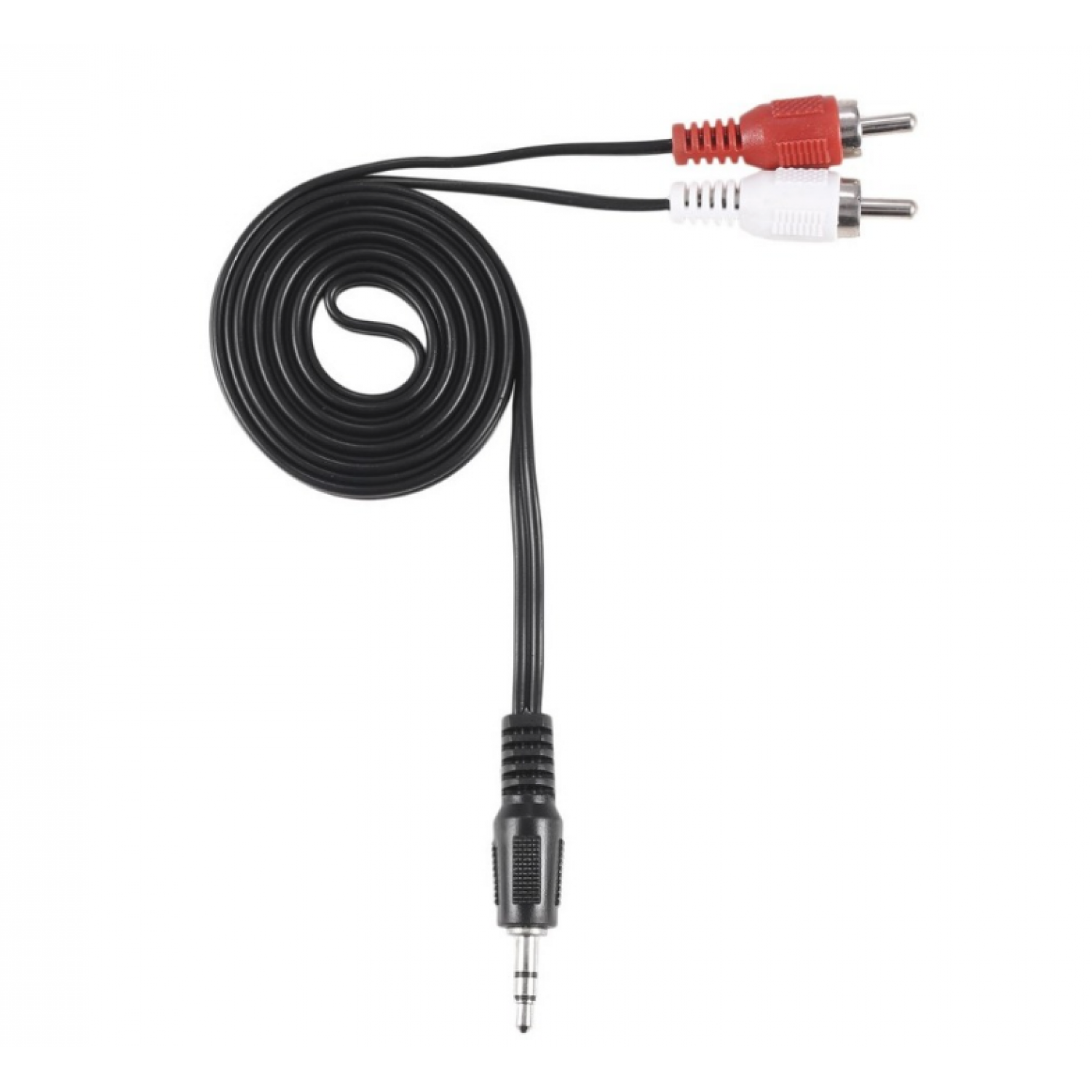 Mini 3.5mm Plug Jack to 2 RCA Male Music Stereo Audio Y adapter Adaptor Cable Kabel Cord AUX for Mp3 Pod Phone TV Sound Speakers