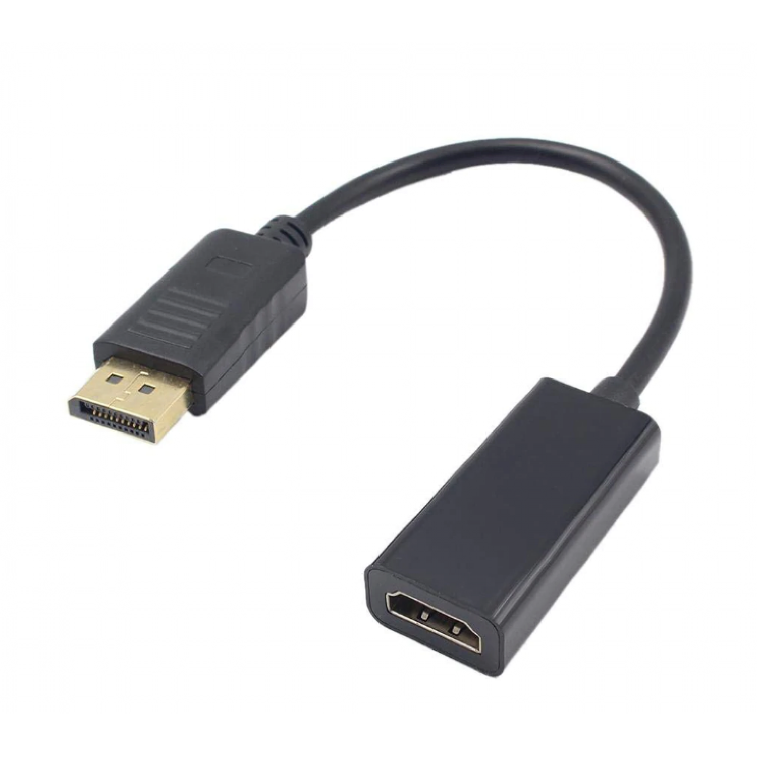 Rovtop Mini DP DP to HDMI Display Port To Mini HDMI Cable Adapter Male To Female Support 1080P For HDTV Projector Displays