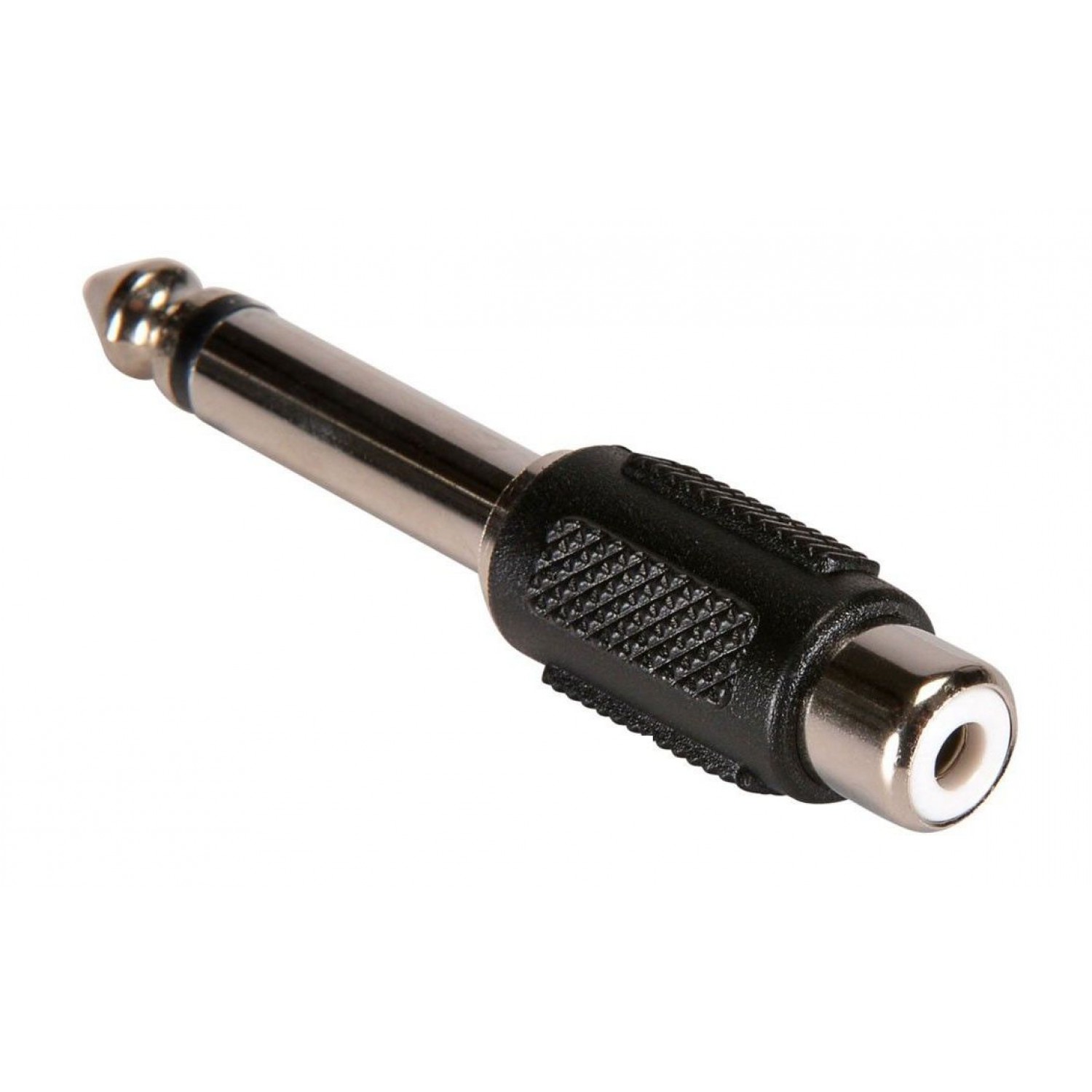 POWERTECH Αντάπτορας από mono 6.35mm (M) σε RCA (F), nickel, 