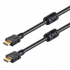 POWERTECH Καλώδιο HDMI 19pin (Μ) σε (M), 2x Ferrites, copper, 20m