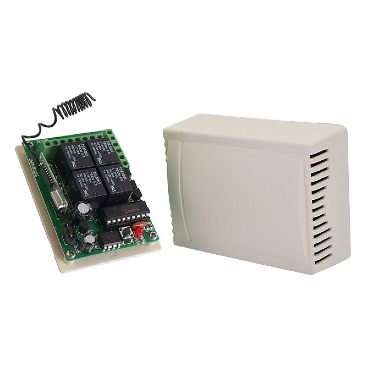 Ασύρματος δέκτης τηλεχειρισμού 4 καναλιών YET404PC, 433MHz Ασύρματος δέκτης τηλεχειρισμού 4 καναλιών YET404PC, 433MHz