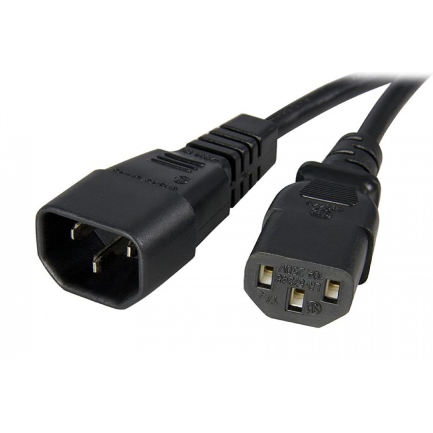 POWERTECH καλώδιο τροφοδοσίας προεκταση CAB-P004 3x 0.75mm², 1.5m, μαύρο POWERTECH καλώδιο τροφοδοσίας προεκταση CAB-P004 3x 0.75mm², 1.5m, μαύρο