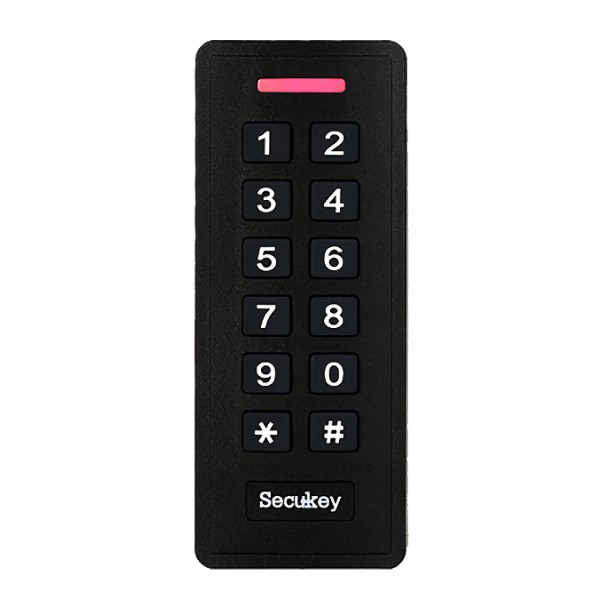 SECUKEY αυτόνομο αδιάβροχο πληκτρολόγιο πρόσβασης SCK-K2-EM, 125KHz SECUKEY αυτόνομο αδιάβροχο πληκτρολόγιο πρόσβασης SCK-K2-EM, 125KHz