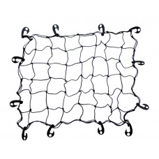 AMIO Δίχτυ πρόσδεσης φορτίου 01273 με γάντζους, ελαστικό, 120 x 80cm