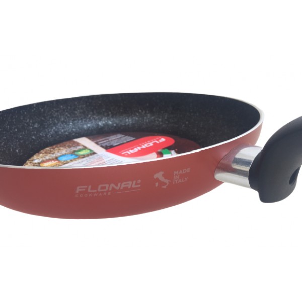 FLONAL Τηγάνι αντικολλητικό Pepita Granit 26cm με λαβή βακελίτη FLONAL Τηγάνι αντικολλητικό Pepita Granit 26cm με λαβή βακελίτη