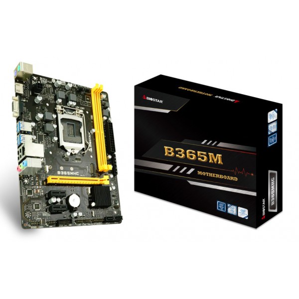 BIOSTAR Μητρική B365MHC, 2x DDR4, s1151, USB 3.1, HDMI, mATX, Ver. 6.1 BIOSTAR Μητρική B365MHC, 2x DDR4, s1151, USB 3.1, HDMI, mATX, Ver. 6.1
