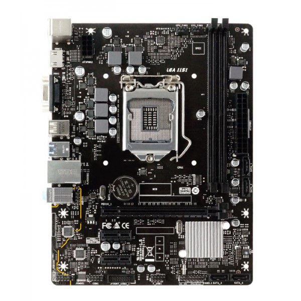 BIOSTAR Μητρική H310MHP, 2x DDR4, s1151, USB 3.1, HDMI, mATX, Ver. 7.0