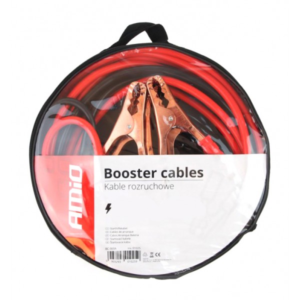 AMIO ζεύγος καλωδίων φόρτισης μπαταρίας 01339, 200A, 2.5m