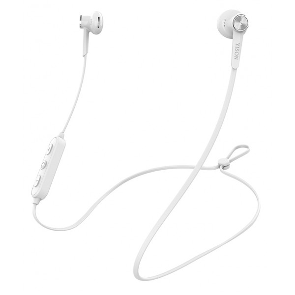 YISON Bluetooth earphones E13-WH με μικρόφωνο HD, Magnetic, 10mm, λευκά YISON Bluetooth earphones E13-WH με μικρόφωνο HD, Magnetic, 10mm, λευκά