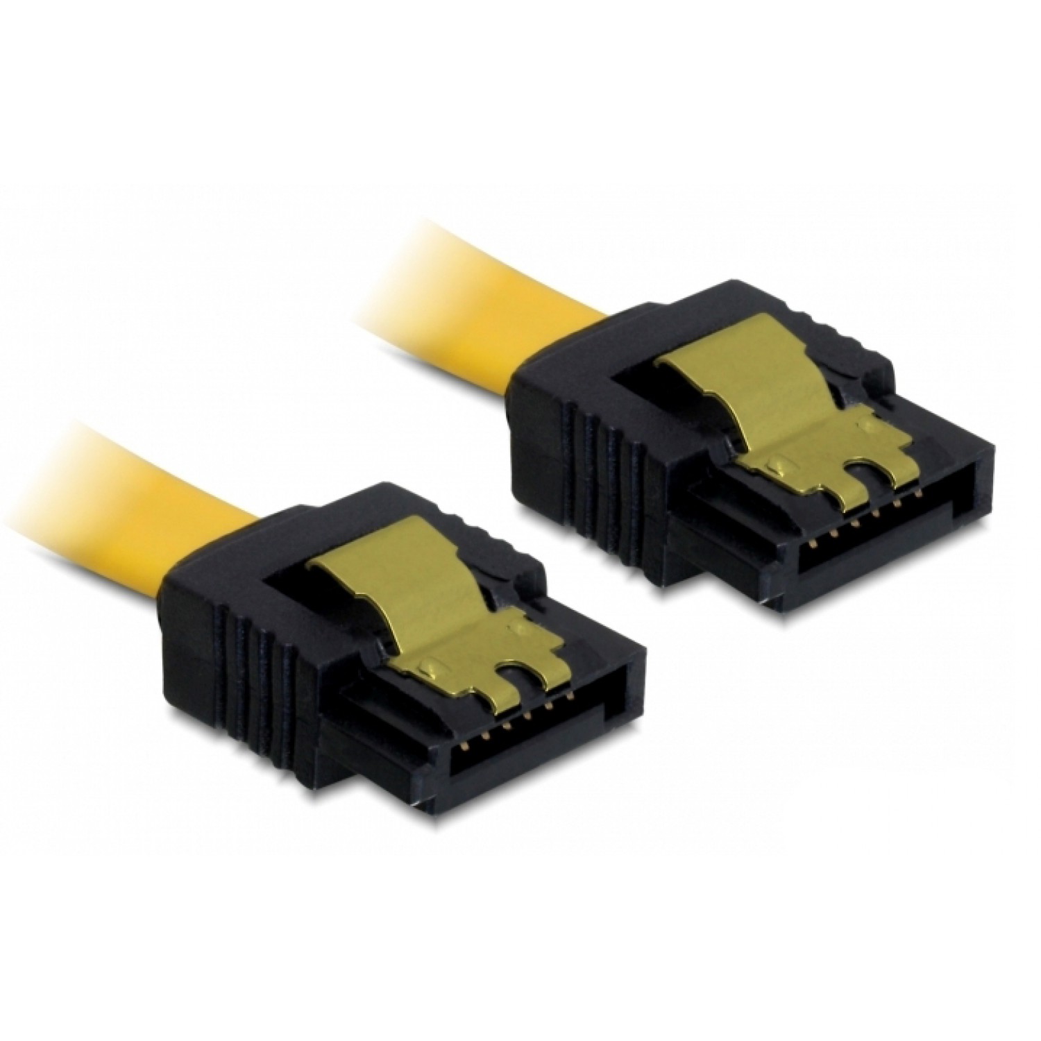 DELOCK Καλώδιο SATA 3 Gb/s 7-pin σε 7-pin 82477, metal clip, 0.5m DELOCK Καλώδιο SATA 3 Gb/s 7-pin σε 7-pin 82477, metal clip, 0.5m