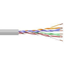 POWERTECH καλώδιο UTP Cat 5e CAB-N113, Copper, 26AWG, 0.4mm, 100m, γκρι