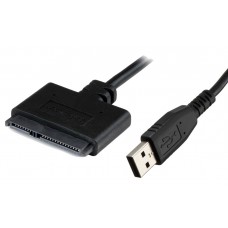 POWERTECH καλώδιο USB σε SATA CAB-U033, copper, 0.20m, μαύρο
