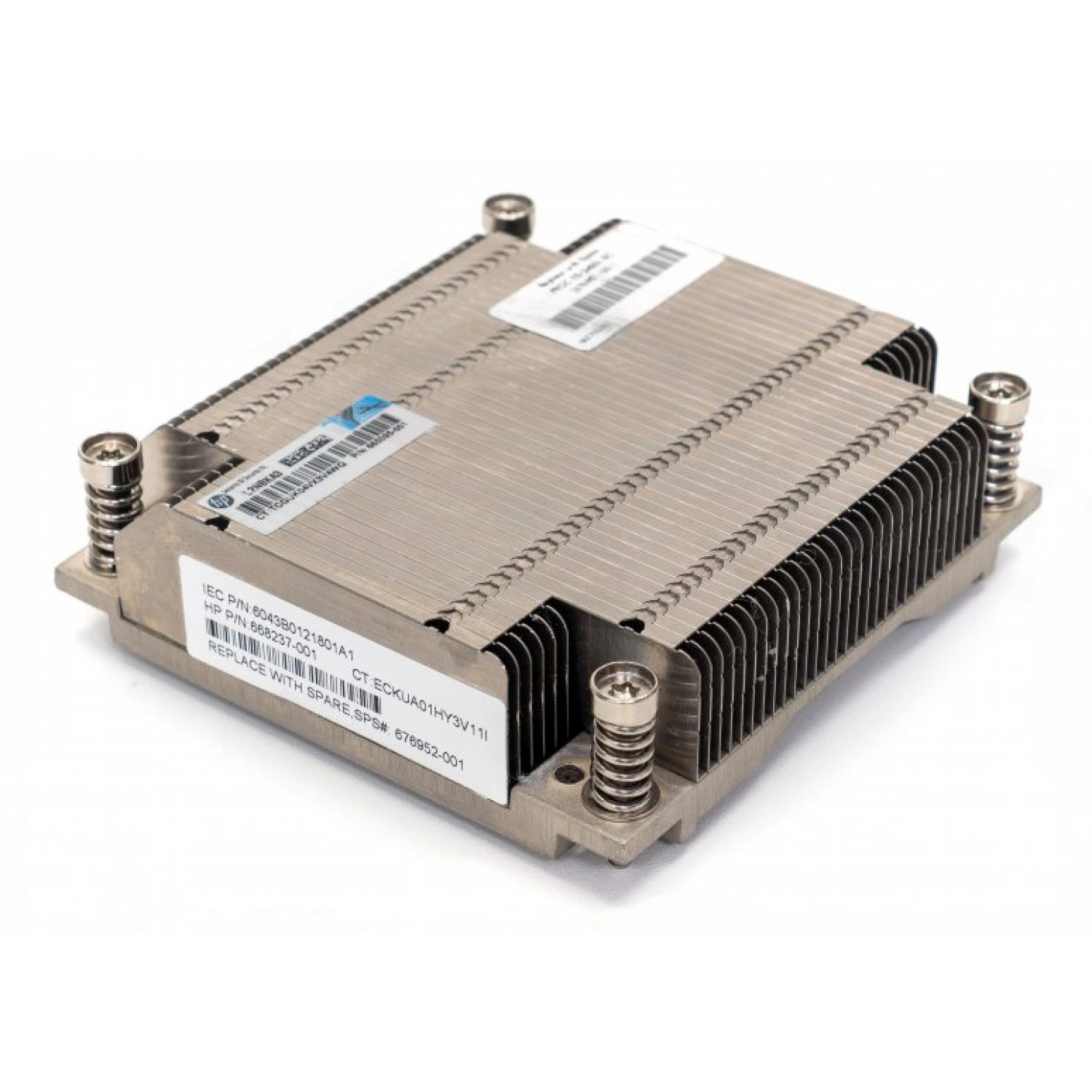 HP used Heatsink 668237-001 για HP Proliant DL360e Gen8