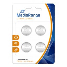 MEDIARANGE μπαταρίες λιθίου CR2032, 3V, 4τμχ