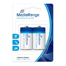 MEDIARANGE Premium αλκαλικές μπαταρίες Baby C LR14, 1.5V, 2τμχ