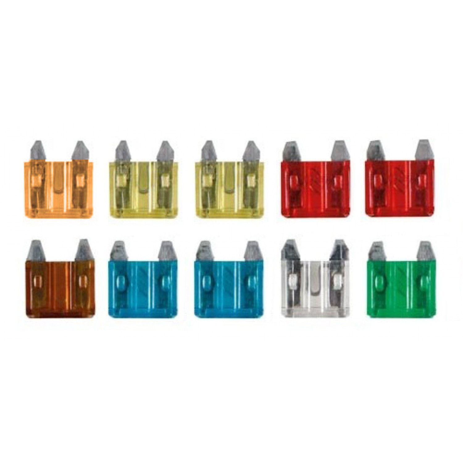 AMIO set mini μαχαιρωτών ασφαλειών αυτοκινήτου 02216, 10τμχ