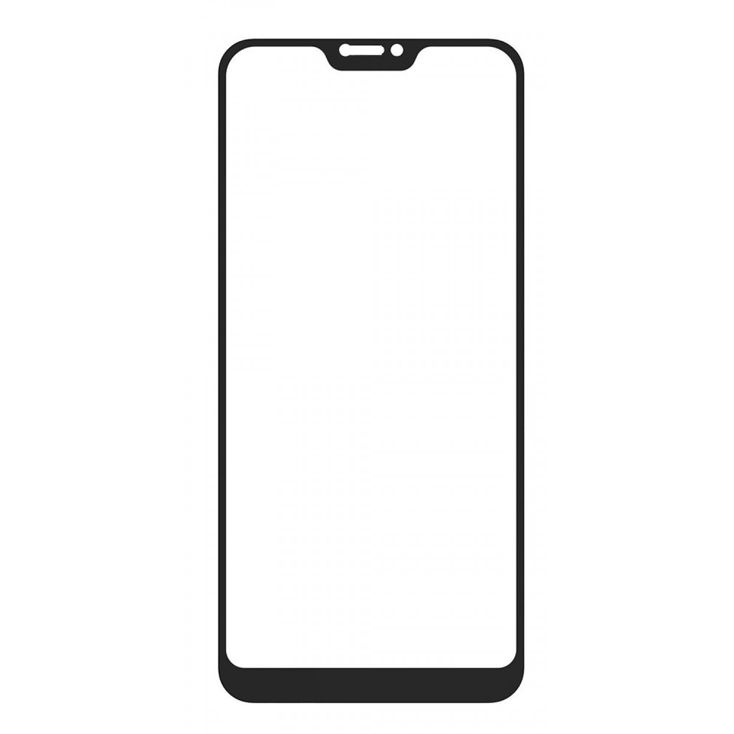 POWERTECH Tempered Glass 5D για Xiaomi A2 Lite, full glue, μαύρο POWERTECH Tempered Glass 5D για Xiaomi A2 Lite, full glue, μαύρο