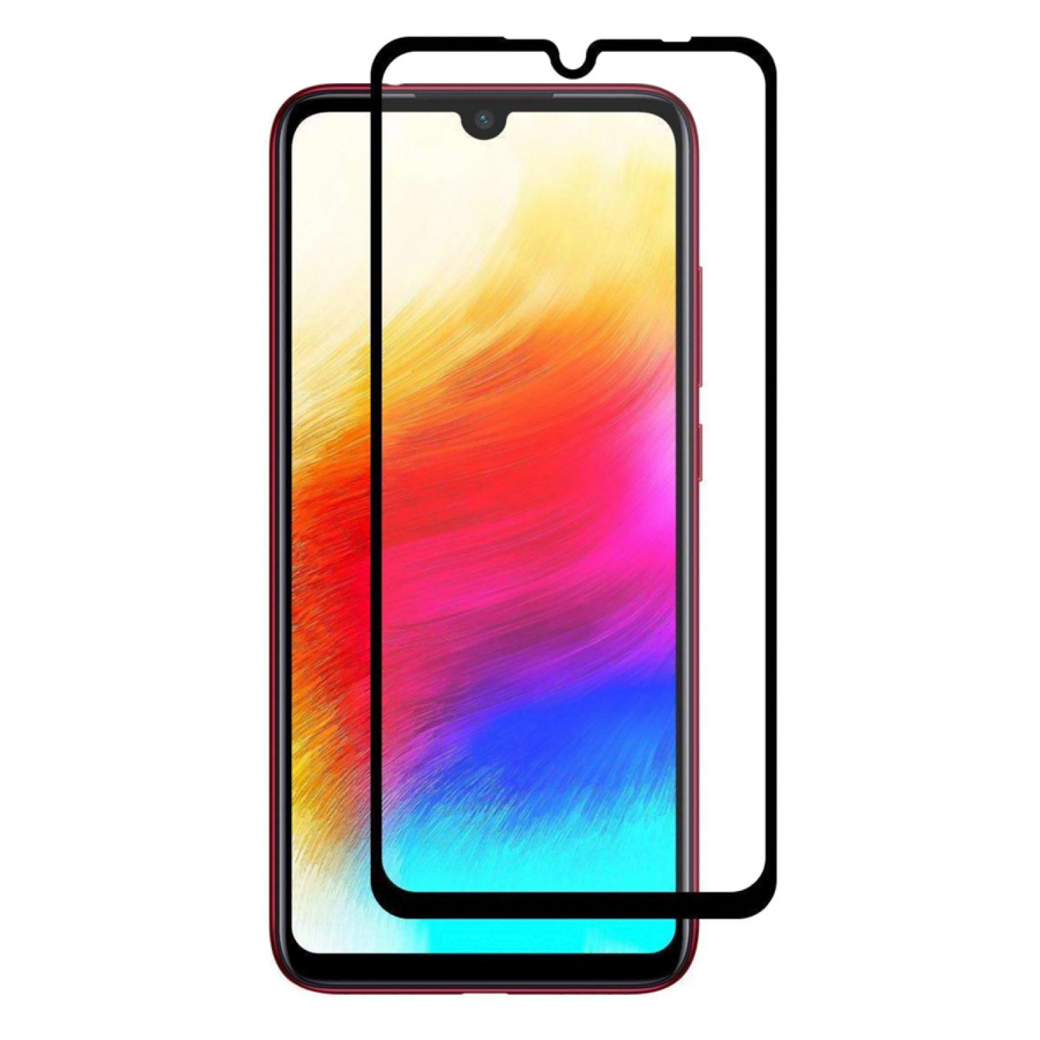 POWERTECH Tempered Glass 5D Full Glue Xiaomi Redmi Note 7/Pro/S, μαύρο POWERTECH Tempered Glass 5D Full Glue Xiaomi Redmi Note 7/Pro/S, μαύρο