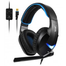 SADES Gaming Headset Wand SA-914-BL, 7.1CH, USB, 40mm ακουστικά