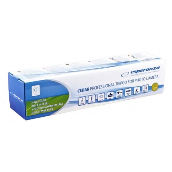 ESPERANZA Τρίποδο stand φωτογράφισης Cedar EF108, για κάμερα ESPERANZA Τρίποδο stand φωτογράφισης Cedar EF108, για κάμερα