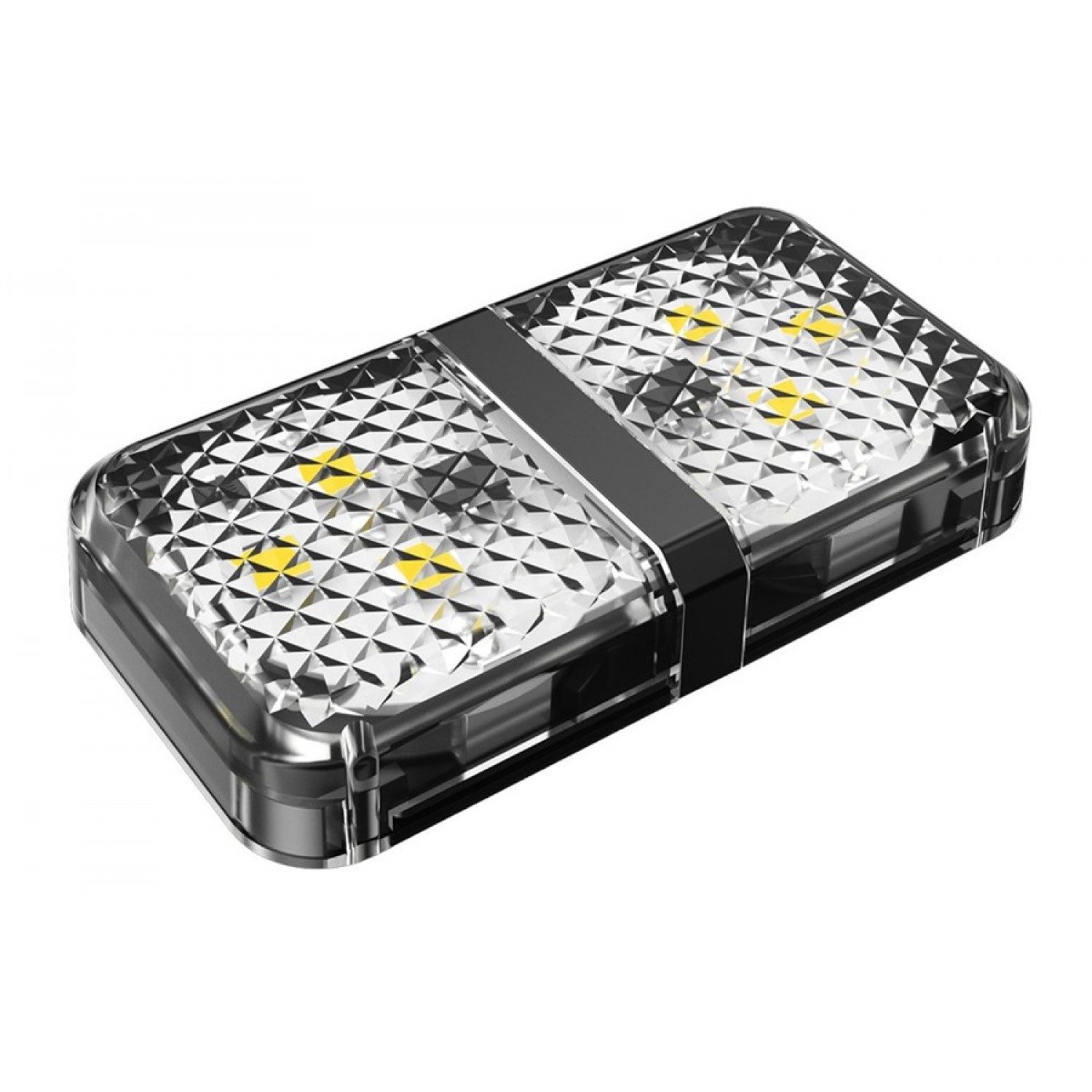 BASEUS LED προειδοποίησης ανοιχτής πόρτας αυτοκινήτου CRFZD-01, μαύρο