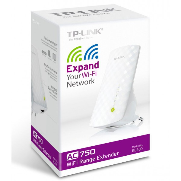 TP-LINK WiFi Range Extender AC750, Ver. 4.0 TP-LINK WiFi Range Extender AC750, Ver. 4.0