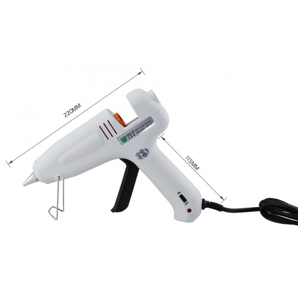 BEST Πιστόλι θερμικής σιλικόνης BST-B-F, 40W, λευκό BEST Πιστόλι θερμικής σιλικόνης BST-B-F, 40W, λευκό