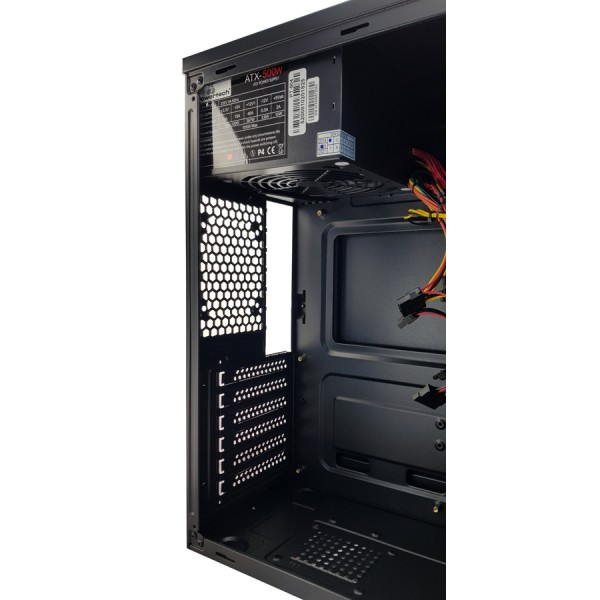 POWERTECH PC Case PT-787, USB 3.0, με PSU 500W