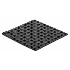 DELOCK Αυτοκόλλητη βάση προστασίας 18306, 3Μ, 5x2mm, μαύρη, 100τμχ