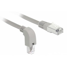 DELOCK καλώδιο δικτύου 85856, CAT 5e SF/UTP, copper, 1m, γκρι