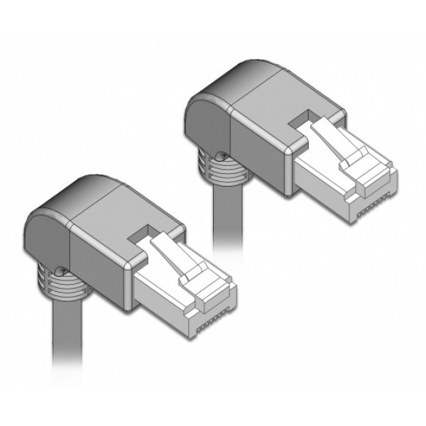 DELOCK καλώδιο δικτύου 85859, CAT 5e SF/UTP, copper, 1m, γκρι DELOCK καλώδιο δικτύου 85859, CAT 5e SF/UTP, copper, 1m, γκρι