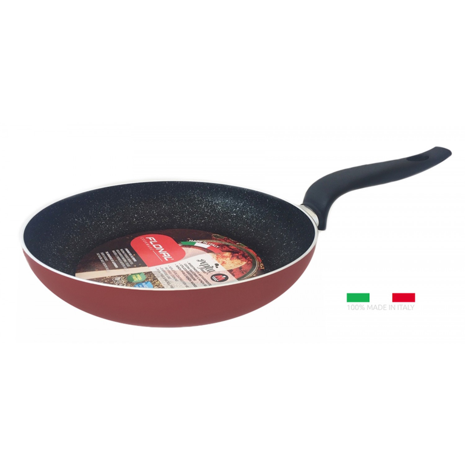 FLONAL Τηγάνι αντικολλητικό Pepita Granit 26cm με λαβή βακελίτη FLONAL Τηγάνι αντικολλητικό Pepita Granit 26cm με λαβή βακελίτη
