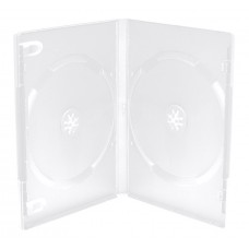MEDIARANGE θήκη CD για 2 δίσκους, 14mm, διάφανη, 50τμχ