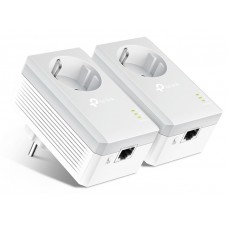 TP-LINK AV600 Passthrough Powerline Starter Kit TL-PA4010P, Ver. 4.0