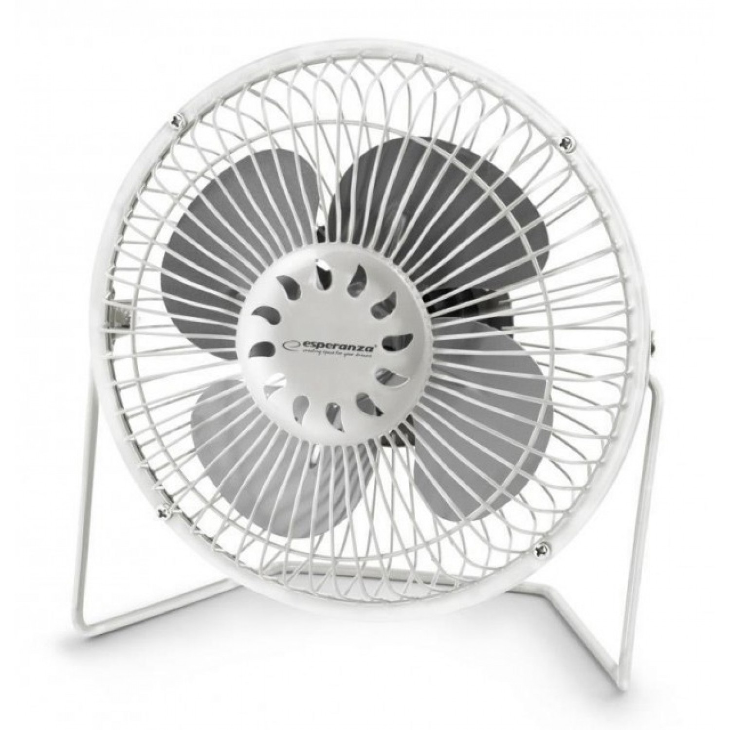 ESPERANZA Επιτραπέζιος ανεμιστήρας USB Yugo EA149W, 6", λευκό