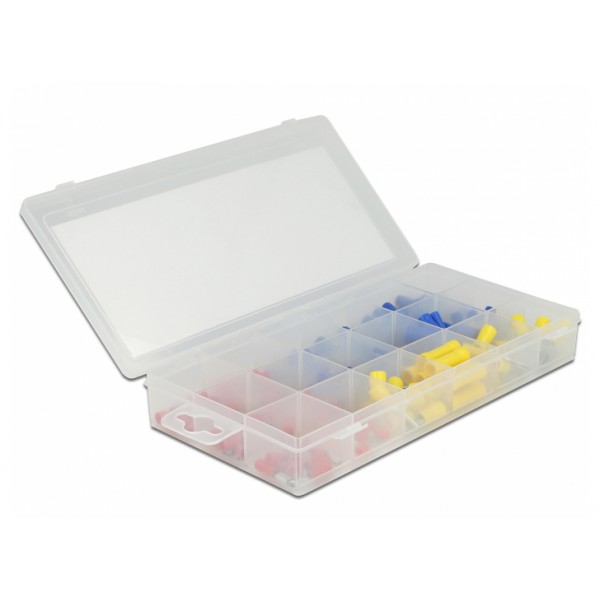 DELOCK Σετ ακροδεκτών καλωδίων 86513 με μόνωση, σε κασετίνα, 170τμχ DELOCK Σετ ακροδεκτών καλωδίων 86513 με μόνωση, σε κασετίνα, 170τμχ