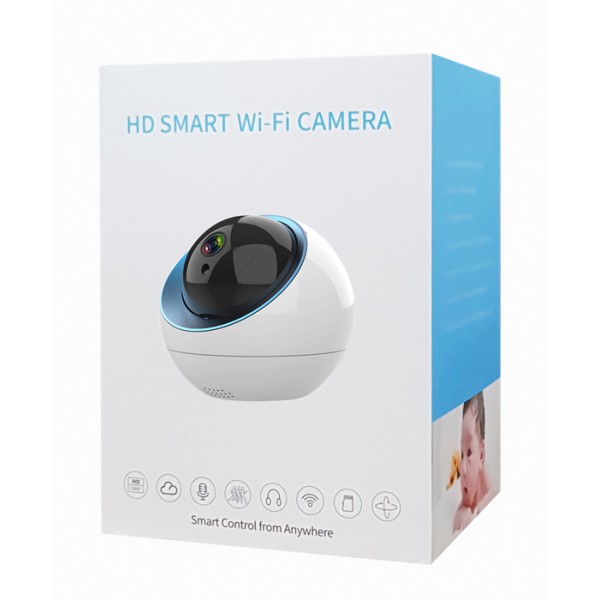 INNOTRONIK smart IP κάμερα ITY-PT16, ανίχνευση κίνησης, Tuya, 2MP, 1080p