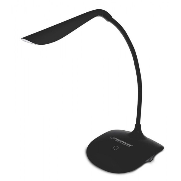 ESPERANZA Φωτιστικό γραφείου Acrux ELD103K, 3W, 14 LED, μαύρο ESPERANZA Φωτιστικό γραφείου Acrux ELD103K, 3W, 14 LED, μαύρο