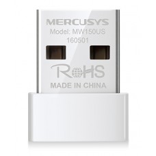 MERCUSYS Wireless Nano USB Adapter MW150US, 150Mbps, Ver. 2