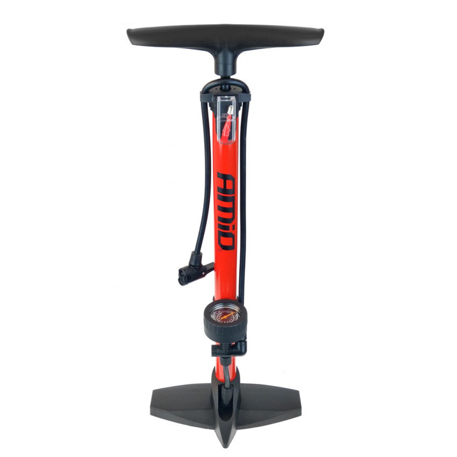 ΑΜΙΟ Τρόμπα αλουμινίου PU02, με μανόμετρο, 160PSI, κόκκινη ΑΜΙΟ Τρόμπα αλουμινίου PU02, με μανόμετρο, 160PSI, κόκκινη