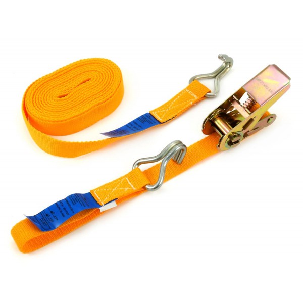 AMIO Ιμάντας συγκράτησης 02027 με καστάνια & γάντζο, έως 500kg, 4m