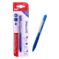 MP στυλό erasable με γόμα PE170A, 0.7mm, μπλε