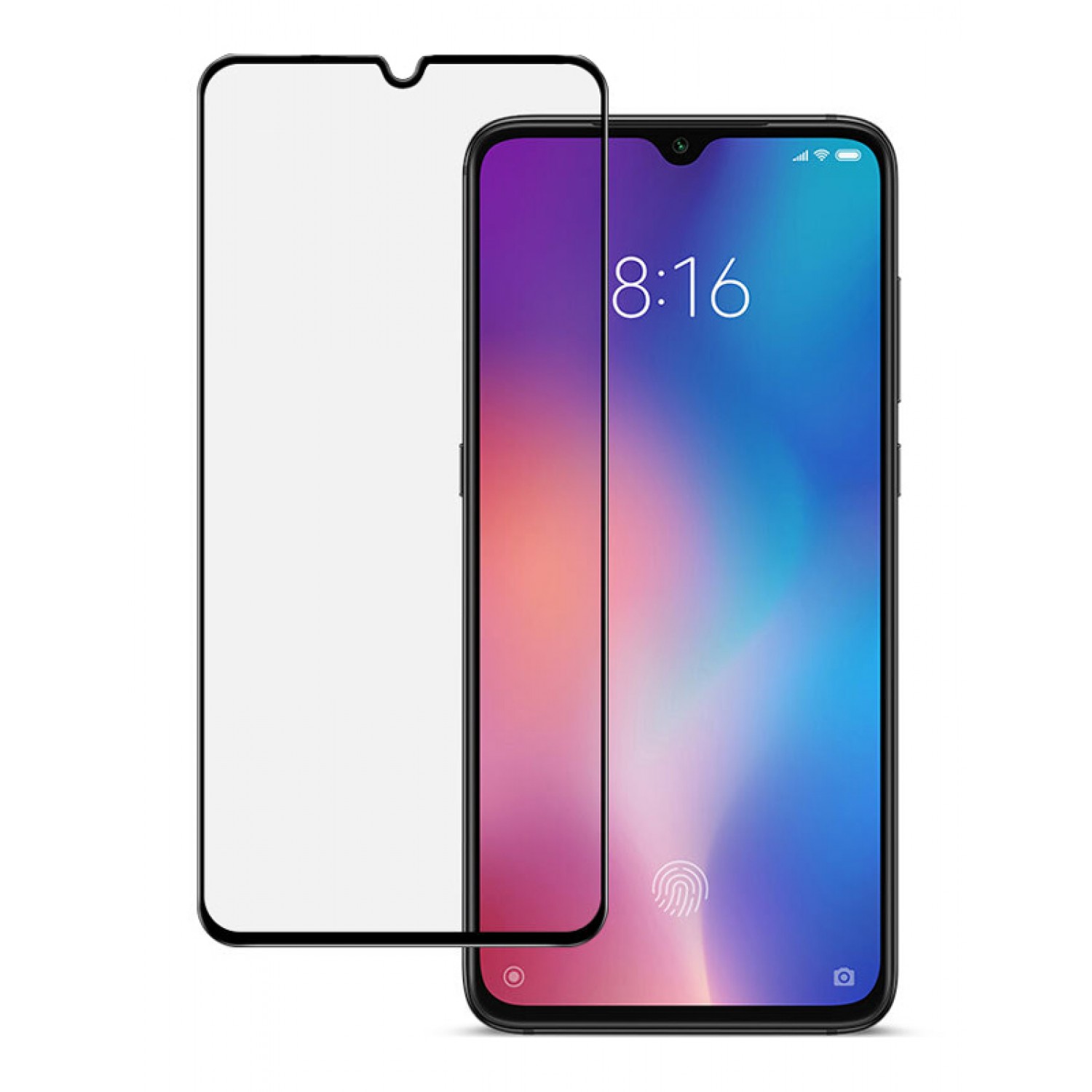 POWERTECH Tempered Glass 5D, Full Glue, για Xiaomi Mi 9 SE, μαύρο POWERTECH Tempered Glass 5D, Full Glue, για Xiaomi Mi 9 SE, μαύρο