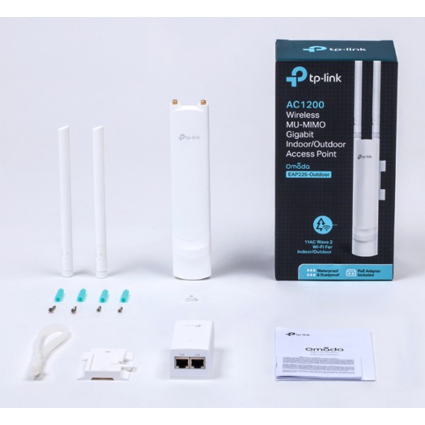 TP-LINK ασύρματο access point EAP225-OUTDOOR, AC1200 MU-MIMO, Ver. 3.0