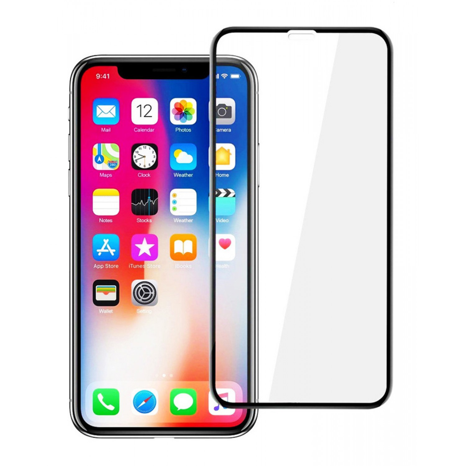POWERTECH Tempered Glass 3D για iPhone XR, titanium, μαύρο POWERTECH Tempered Glass 3D για iPhone XR, titanium, μαύρο